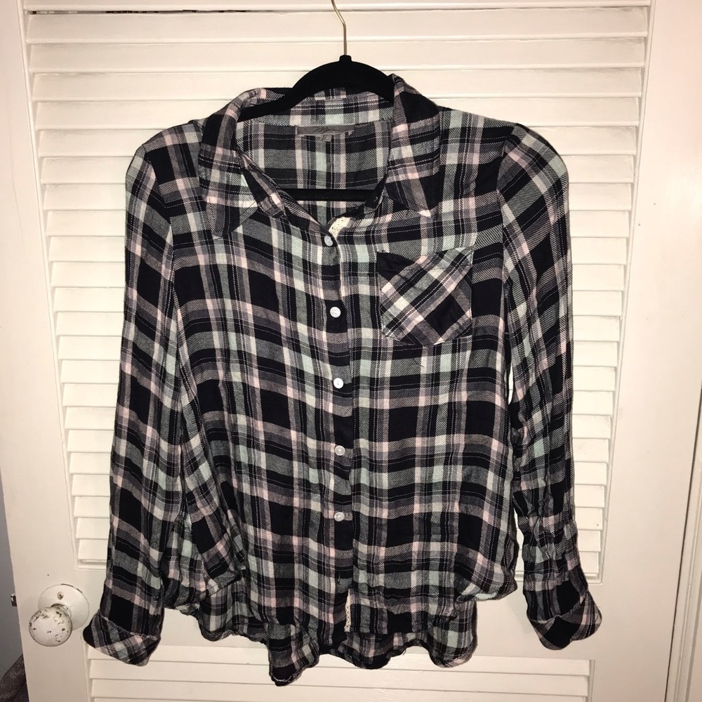 Mia and Tess flannel